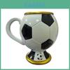 Global Football Cup Resin Mug With 3d Design For Gift Giving And Celebration Events