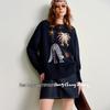Pull en tricot jacquard animal Chuyu Andyrong