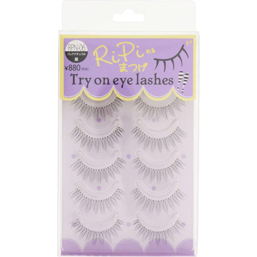 

RiPi Lashes Повторяющиеся ресницы Flare Натуральные черные 5 пар