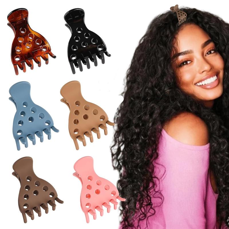 1 Stück modische, mehrfarbige, flauschige Haarclips zur Volumenverstärkung am Haaransatz, ohne Abdrücke zu hinterlassen, für natürlich voluminöse Locken