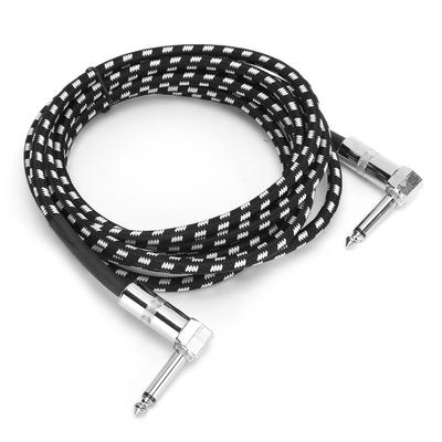 Cavo per Chitarra JORINDO 6,35 mm 1/4 pollici Cavo di Collegamento Cavo per Strumenti Musicali Elettrici 3 m