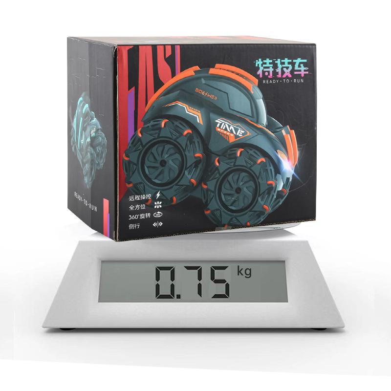 Cross-rollover Stunt Car Gesture Sensing Remote Control Car Four-wheel Drive Drift Dump Car Children's Electric Toy Car