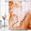 9 színű luxus kék márvány zuhanyfüggöny Modern Ombre szövet Akvarell zuhanyfüggöny fürdőszoba dekorációhoz