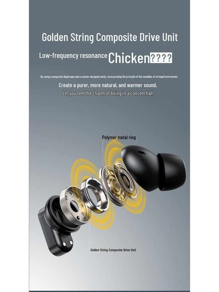 2025 Women's Mini Wireless Bluetooth Earphones, Noise Cancelling, In-Ear with Ultra-Long Battery Life for Sports