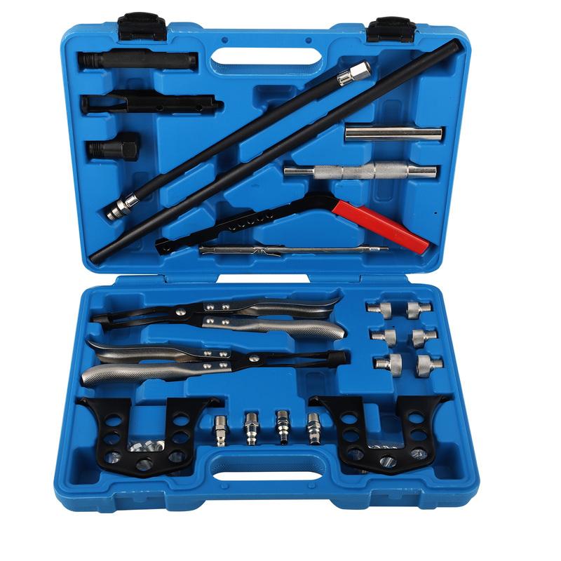 Cylinder Head Service Set Valve Spring Compressor Removal Installer Kit for BMW Valve Spring Compressor Removal Cylinder Head