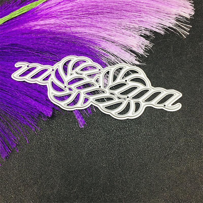Bow Rope Art Pattern Scrapbooking Craft Die 3D DIY Festival Card Making