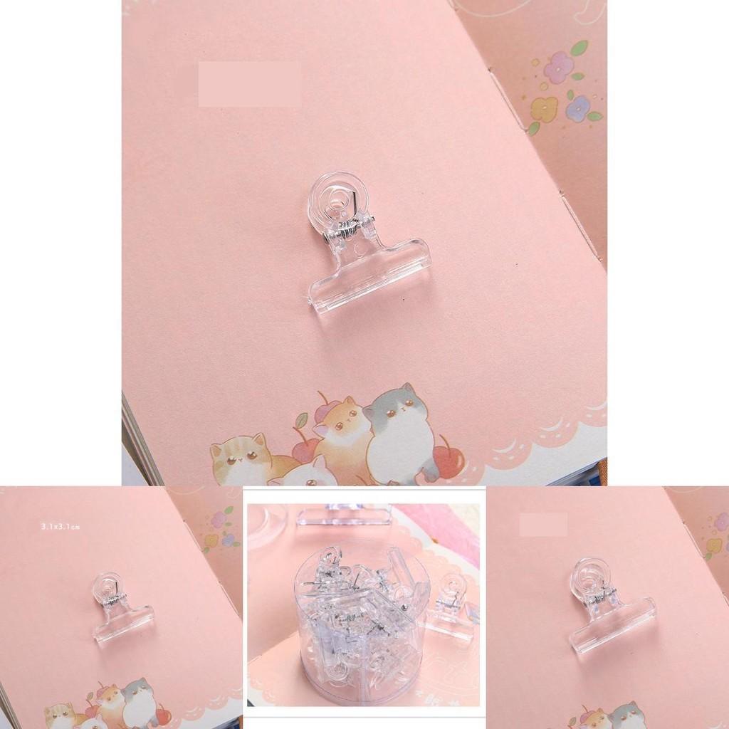 Multi-function Transparent Long Tail Clip Ideal For Binding And Sorting Files Efficiently