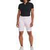 Under Armour Solid Color Slim Fit Short Sleeve Polo Shirt Women Tops Black 1363949-001