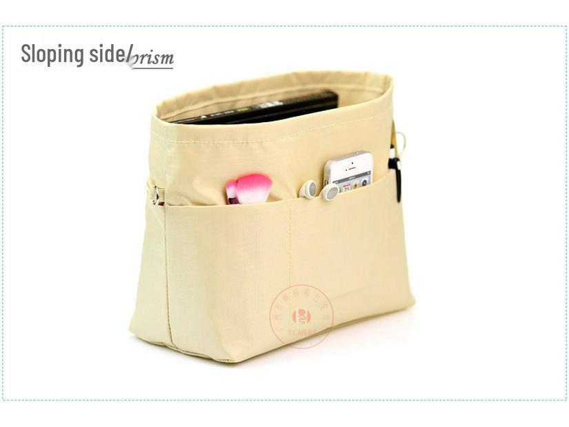 Waterproof Double-Layer Oxford Cloth Large Capacity Makeup Bag with Inner Storage