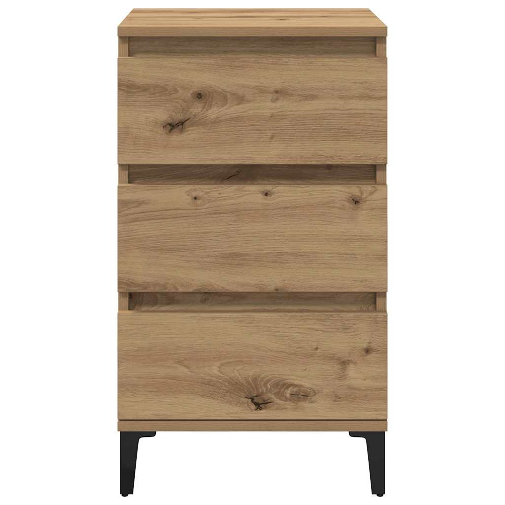 Nightstand Artisan Oak 45 x 35 x 44 cm Engineered Wood