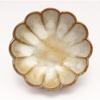 Mino Ware Gohonte Small 11cm Set of Made In Product "Kato Kenji" Chrysanthemum-shaped Three-legged Bowl/Plate, Approx. Diameter, 5, Japan, Code