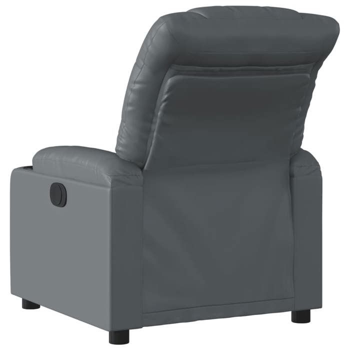 VidaXL Fauteuil Inclinable, Chaise avec Repose-pieds, Siège avec Dossier et Accoudoirs, Meuble de Salle de Séjour, Moderne, 374136