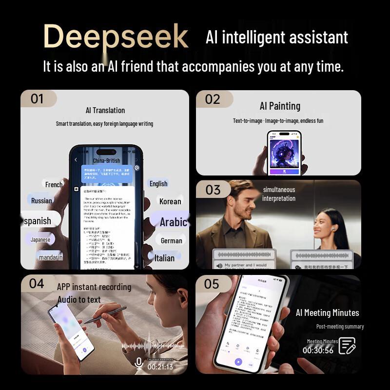 Viken 2025 Berlin Sound Bone Conduction Clip-On Bluetooth Sports Headphones