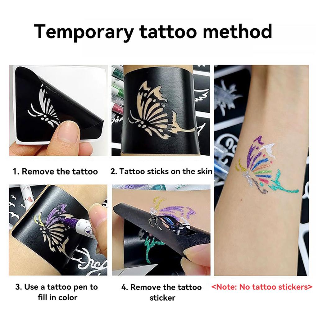 10 Pcs Acrylic Double-head Marker Pen Art Painting Doodle Nail DIY Waterproof Mark Pen Adult, Student, Children's Supplies