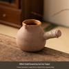 High-Temperature Charcoal Fire Pottery Tea Kettle – Outdoor Roasting & Winter Use