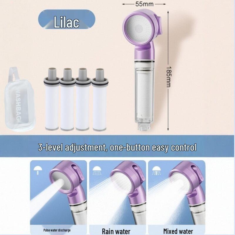 Portable Handheld Baby Shower Filter for Home and Travel