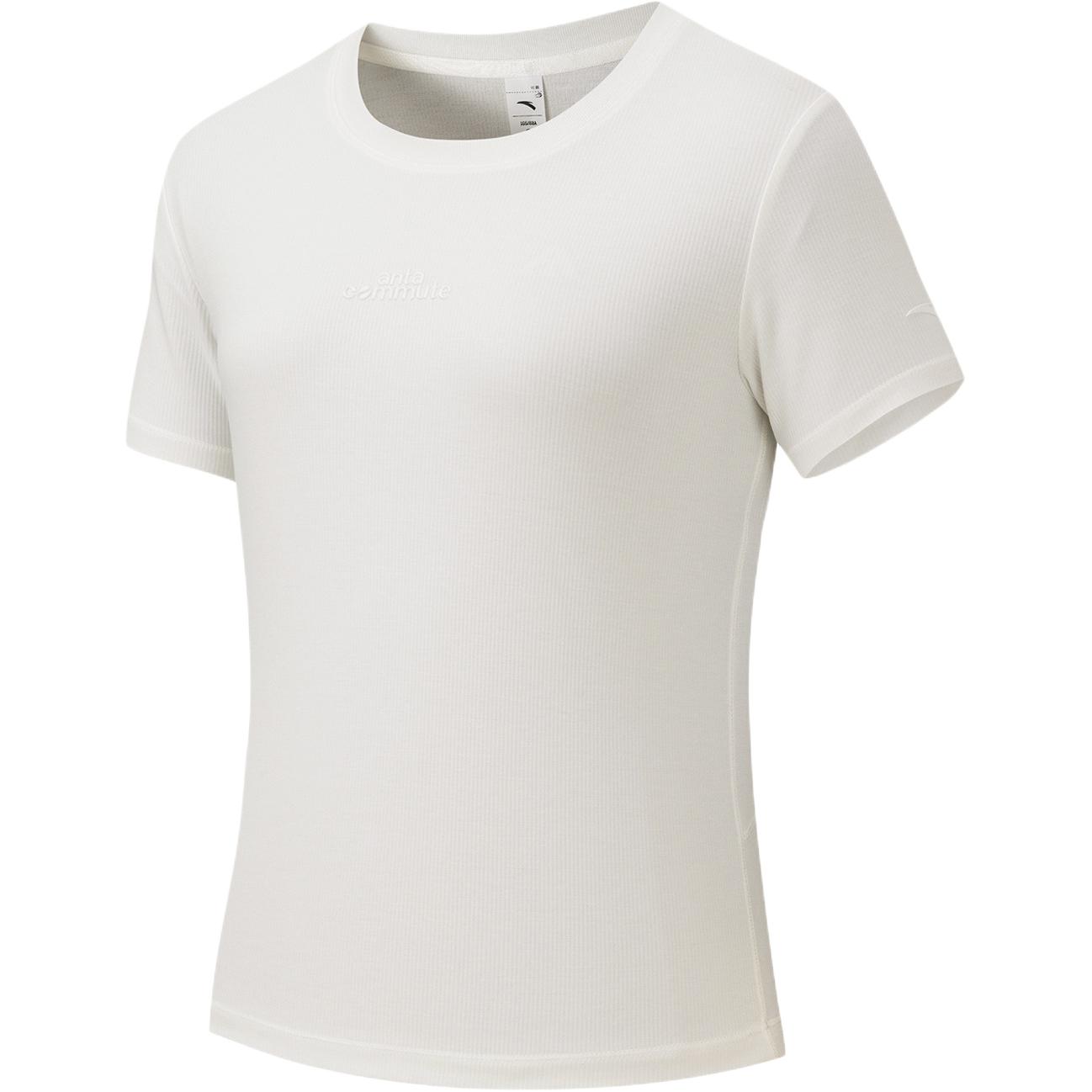 Anta Soft Minimalist Versatile Casual Short Sleeve T-Shirt Women tops 162627129-4 M