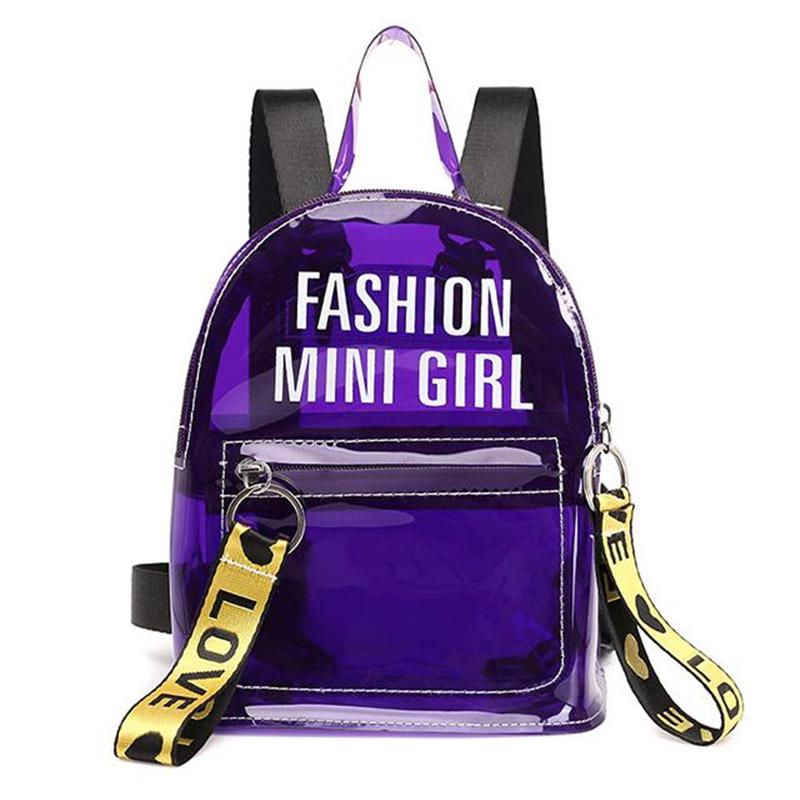 backpack with letter a