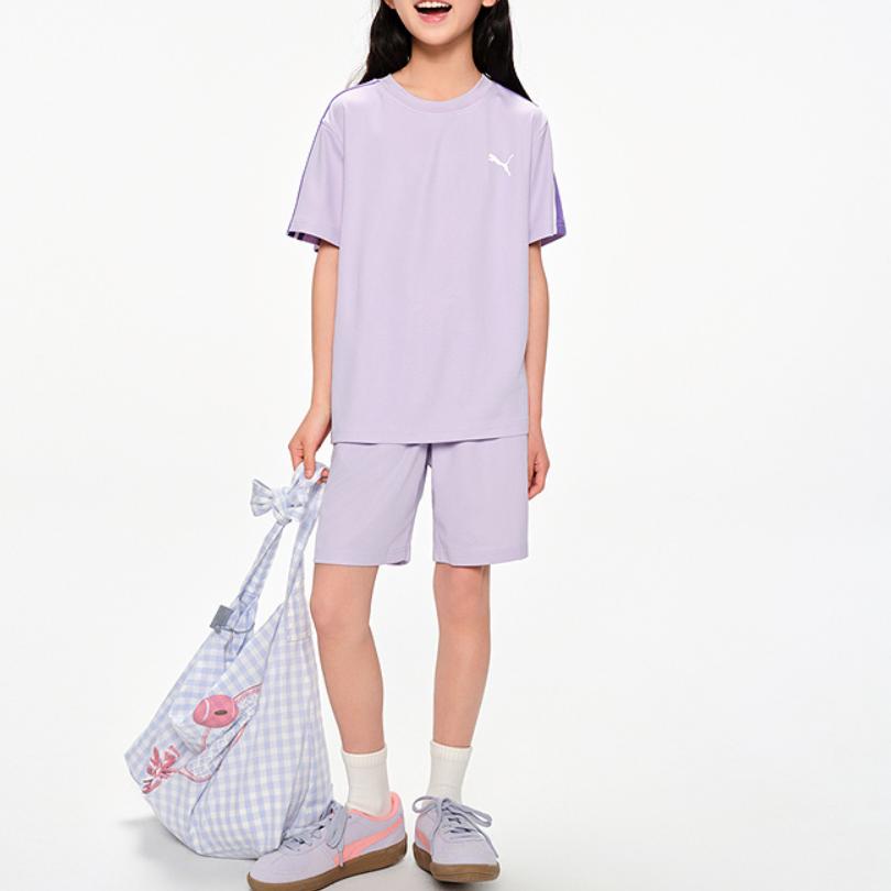 Puma Codzienna odzież sportowa Sportstyle SS25 Różowy Fioletowy Nastolatki 353225119201-70001