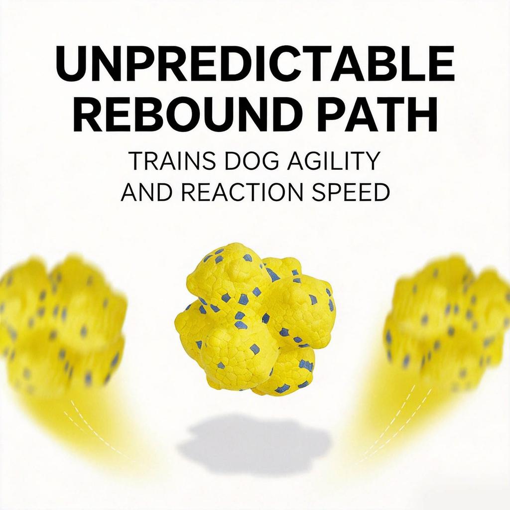 Pet Toys - Dog Agility Training Ball - Molecular Ball - -resistant And Chewing Ball For Relieving Boredom - ETPU Pet Ball