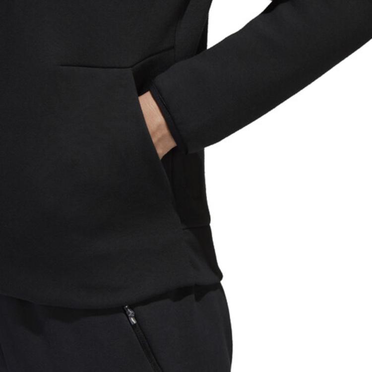 adidas Loose And Comfortable Sports Jacket Women Jackets Black BR1933