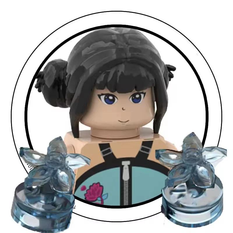 Kpop Łowcy Demonów Mini Figurka Akcji Klocki Zabawka Peryferia Dekoracja Biurka Kolekcja Figur Model Zabawka dla Chłopca