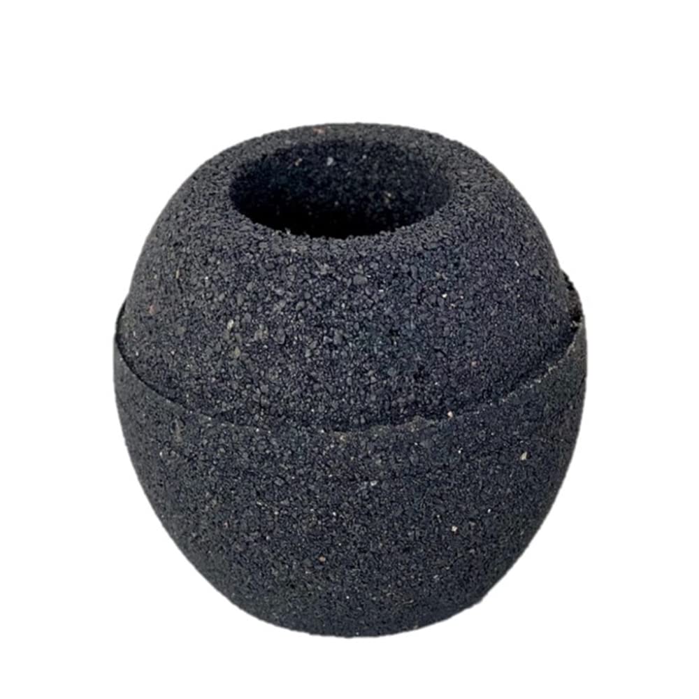 HACHI Aqua Plant Pot Ball Antibacterial M Black Gardening Flowerpot To Store Water