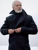 High-Quality Men's British Style Mid-Length Wool Coat - Autumn/Winter