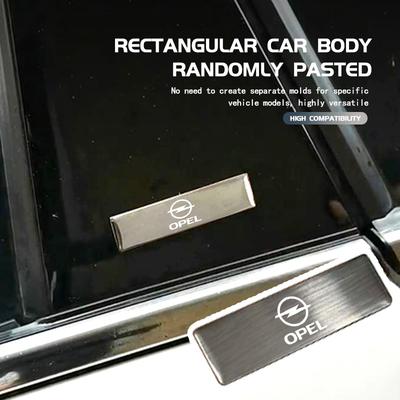 Car Metal Emblem Window Wiper Speaker Stereo Stickers For Insignia Astra G J F K Vectra C H Corsa C B D Omega