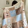 LISM Lamb Fleece Milk Velvet Throw Blanket