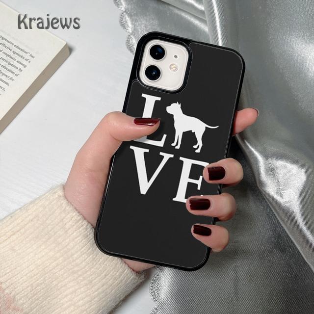 American Staffordshire Terrier Phone Case Cover For iPhone 17 Air 16 15 14 Plus 12 13 Pro Max Coque Fundas