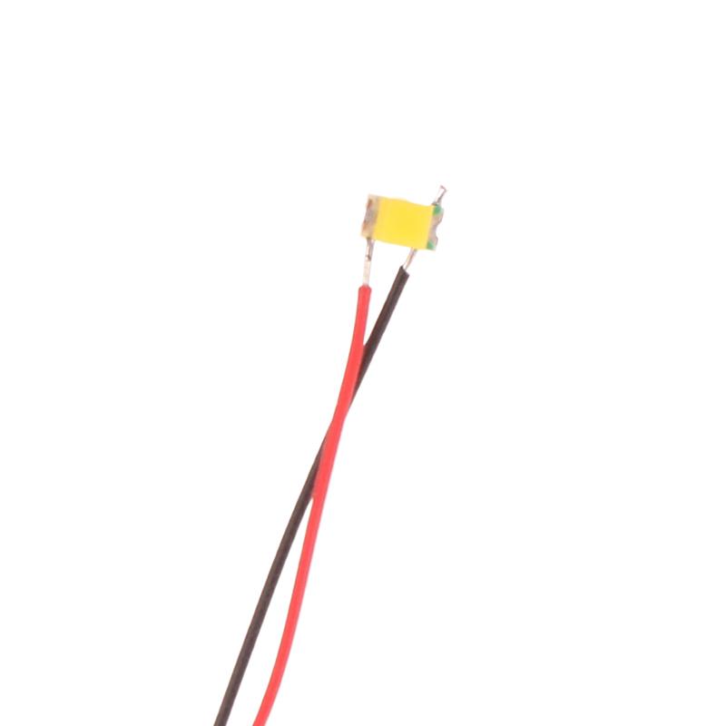 5 Peças 0805 LED Piscante Lâmpada SMD Com Fio Micro LED Chip Pré-Soldado Mini Lâmpada Com Fio Para Modelo Ferroviário Brinquedo DIY Peças Para Modelo de Carro