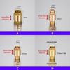 Industrial 6 Inch Thickened Brass Check Valves Easy Threaded Connection For Secure Fluid Control Air and Liquid Systems