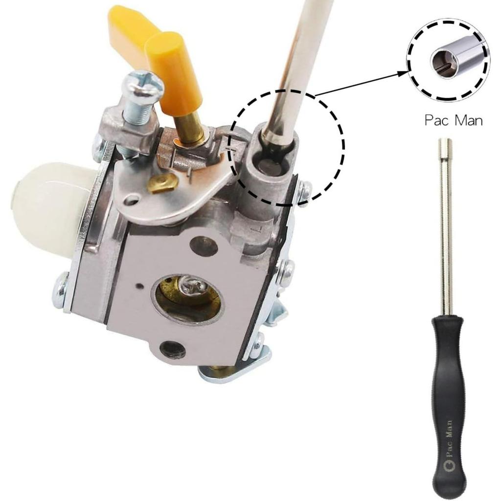 Pack of 12 Carburetor Adjustment Tool and Cleaning Kit for 2-Cycle Small Engine for Trimmer Chainsaw