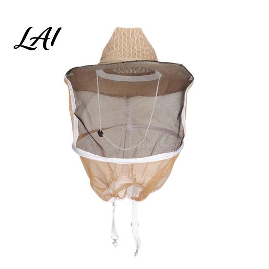 Beekeeping Hat With Veil with Veil Adjustable Straps Wide Brim Full Mesh Visor Apiary And Protection Bee for Face Neck Protection Comfortable