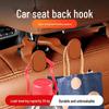 Seat Back Double Hook for Storage and Non-Destructive Installation