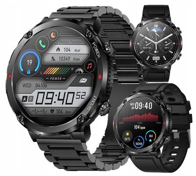 Herrenuhr Smartwatch Shd 400Px Blutdruckmesser Pulsmesser Anrufe Pl Menü