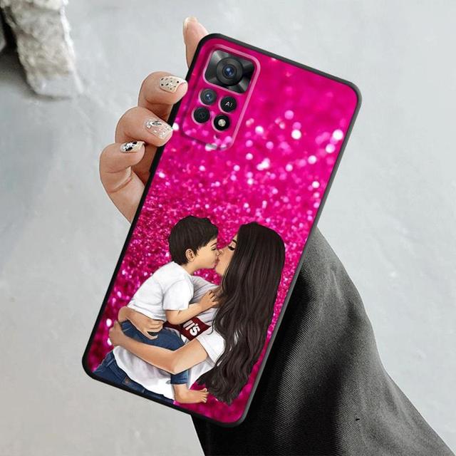 Husa de telefon pentru Xiaomi Redmi Note 12 11t 11s 11 10 8 Pro 9 9s 9t 8t pentru Mi 10 8 9a 9c 10c K40 Femei Super Mom Baby Princess Queen