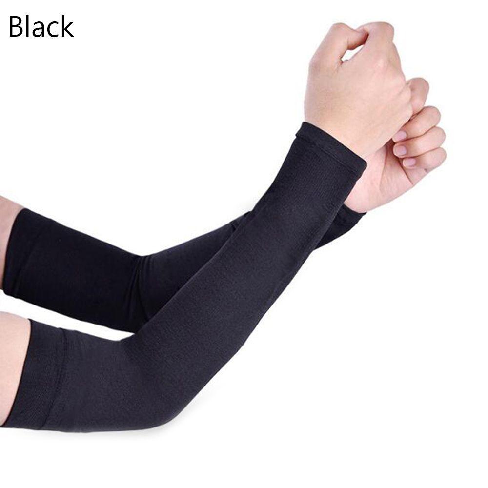 Exposed Thumb Summer Cooling Running Sportswear Sun Protection Arm Cover Outdoor Sport Arm Sleeves