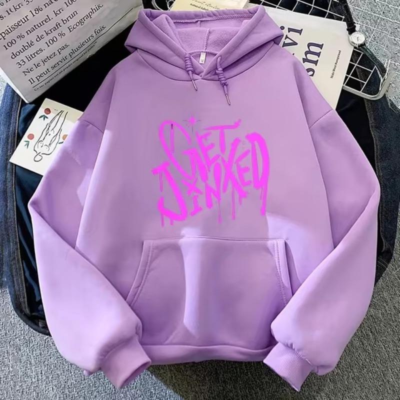 Felpe con cappuccio per donna/uomo Felpe invernali a maniche lunghe comode unisex con stampa