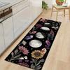 1Pcs Bohemian Style Non-Slip Washable Area Rug Runner for Entryway, Living Room, Bedroom & Patio