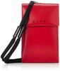 MARNI Neck Pouch TEMI0004A1-P3572 Phone CaseCard Holder, Men's, RedSilk White, Free Size [Used]