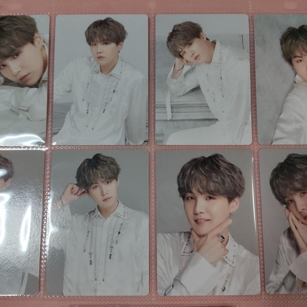 [USED] BTS SUGA Mini Photo Trading Card LYS SYS FINAL Complete Set