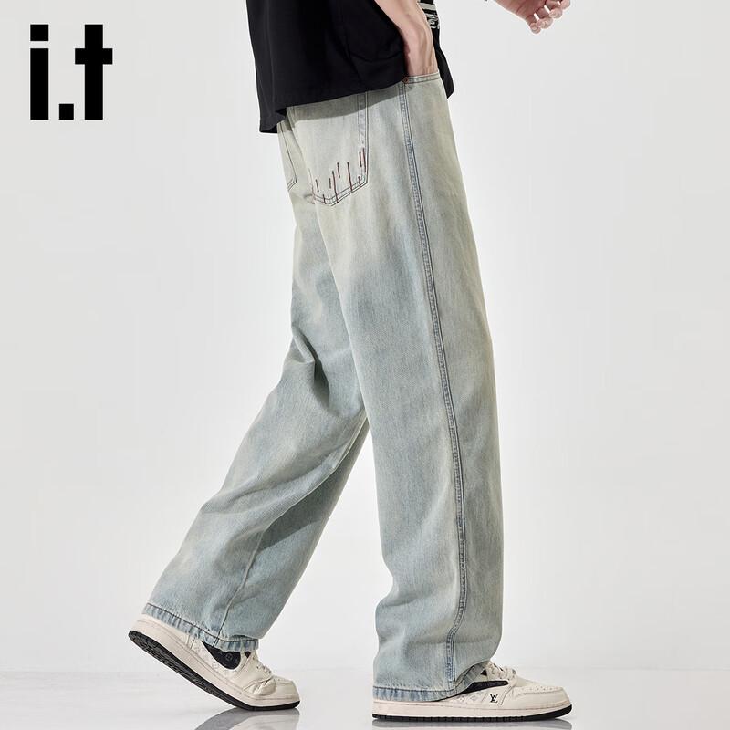 

Izzue IT Мужские джинсы свободного кроя с прямыми штанинами 36