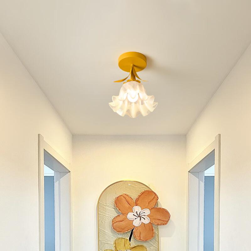 Lily of the Valley Flower Wall Lamp