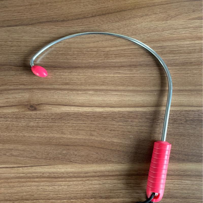 1Pcs Trigger Point Massage Tool, Shoulder Neck Back Leg Handheld Self Massager, Manual Massage Cane, Hook, Muscle Knot Remover