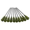 10Pcs Liquid Dispenser Syringe Blunt Needle Tips Stainless Steel Tube Glue Dispensing For Gluing Filling Ink Oil Welding Flux