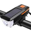 3 Modes Solar Bicycle Light Power Display Bike Front Lamp Mountain Road Bike Front Lamp  Work