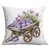 New Easter Lavender Pillow Case Home Living Room Sofa Cushion Pillow Case