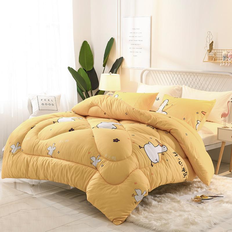 SF King Queen Twin Full Size Comforter New Design 4 Seasons Quilt High Quality Comforter Colorful Duvet Winter Thicken Blanket